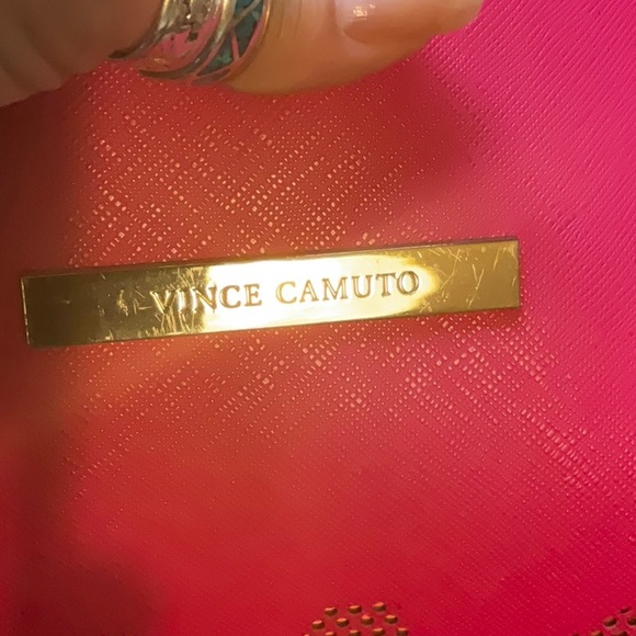 Awesome bright pink Vince Camuto ciao Bella tote - Picture 2 of 10